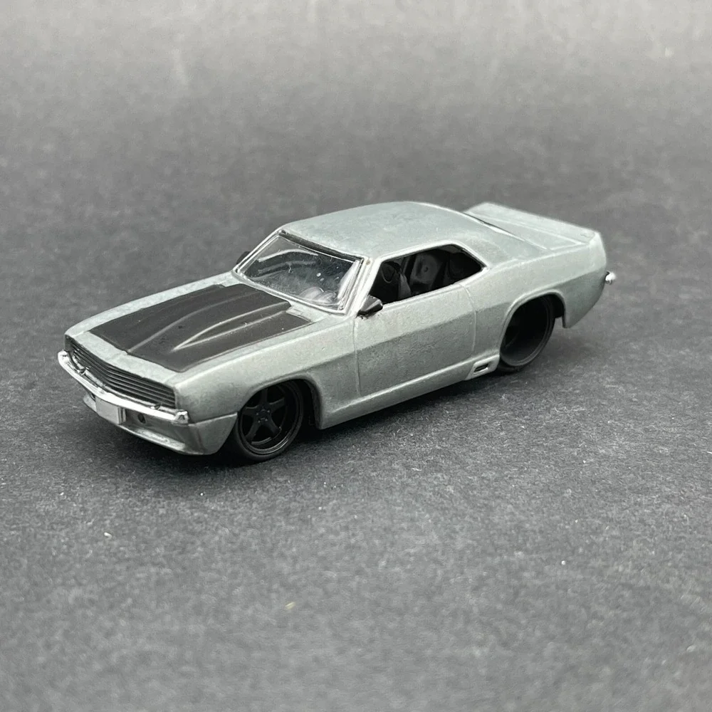 Jada 1969 69 Chevrolet Chevy Camaro Raw Zamac Bigtime Muscle Diecast 1/64‎ Scale